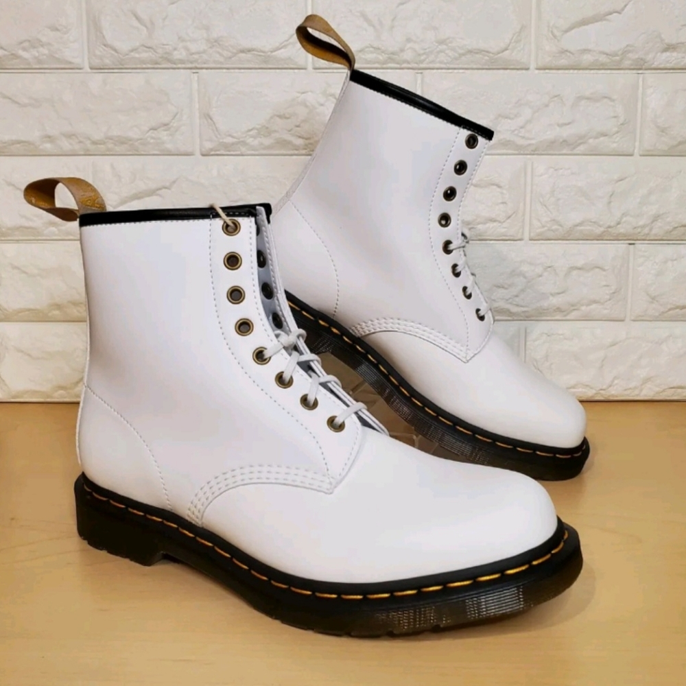 Dr. Martens Vegan 1460 Combat Lace Up Boots
